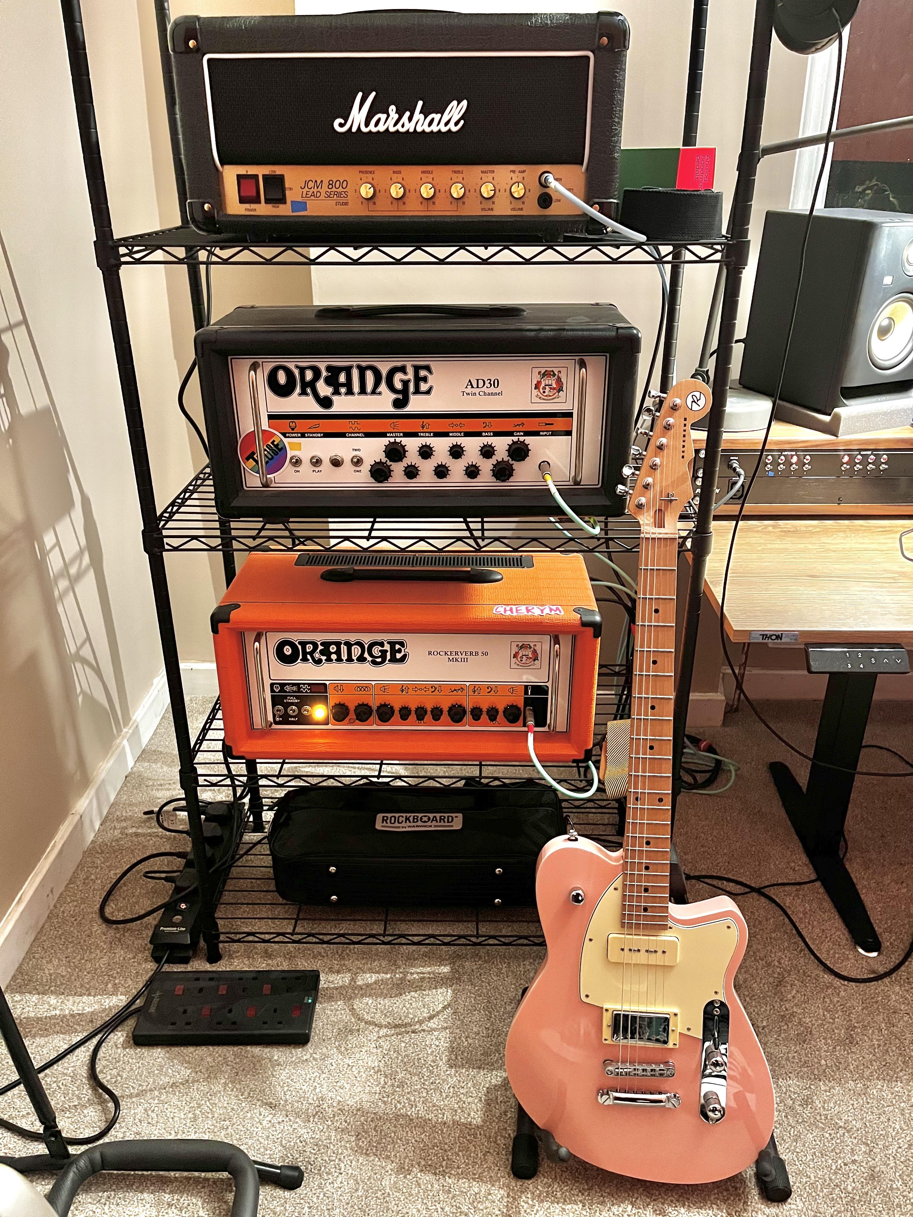 Guitar Amplifier Setup