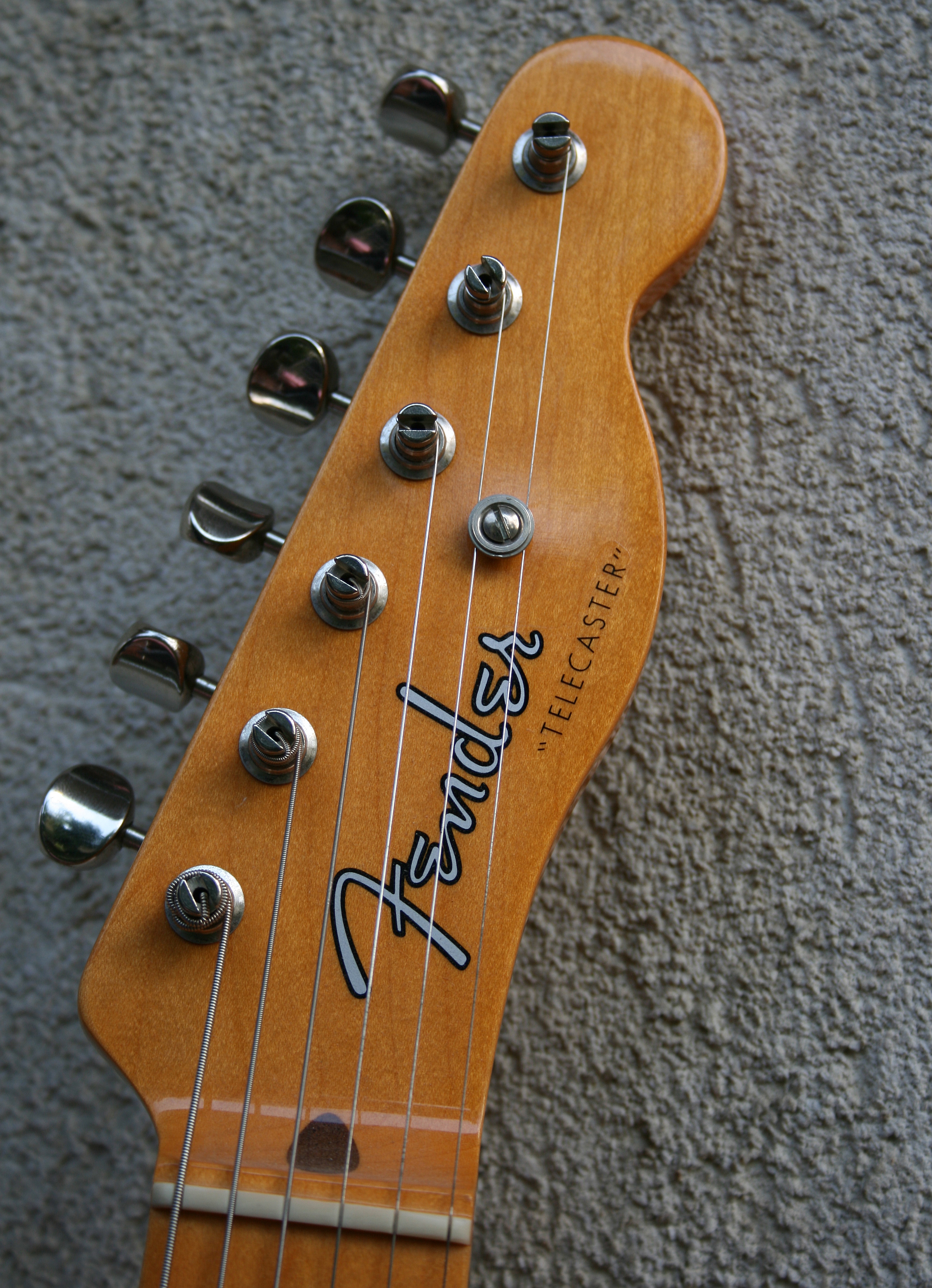 Guitar Headstock Detail